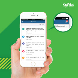 KiotViet nay đã có tính năng THÔNG BÁO trên iOS