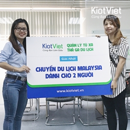 KiotViet trao giải CHUYẾN DU LỊCH MALAYSIA cho khách hàng